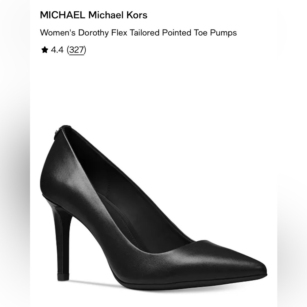 Michael Kors Dorothy Tailored Pointed Toe Pumps